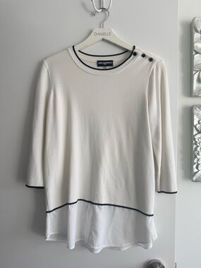 KARL LAGERFELD Layered Sweater